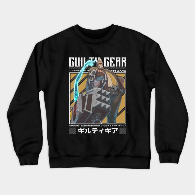 Goldlewis - Guilty Gear Strive Crewneck Sweatshirt by Arestration